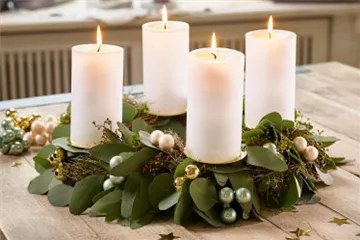 Ideen für Adventskränze