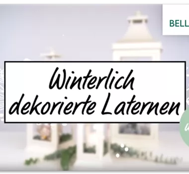 Dekorierte Laterne